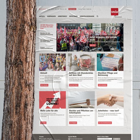 Unia Schweiz: Mehr www für unia.ch Unia Schweiz: Mehr www für unia.ch