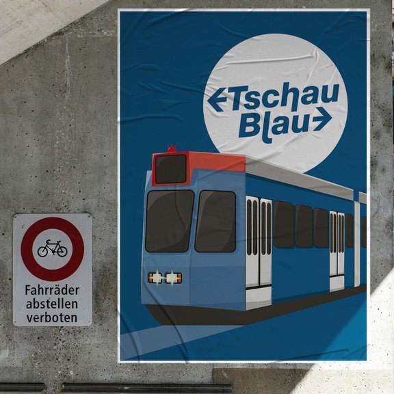 Tschau Blau: RBS sagt dem Blauen Tram adiö Tschau Blau: RBS sagt dem Blauen Tram adiö