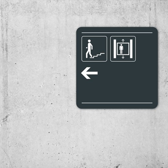 Signaletik für SBB Neubau IH+