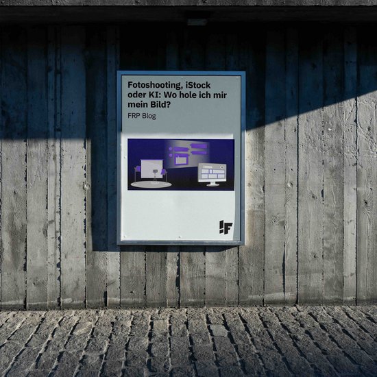 Fotoshooting, iStock oder KI?