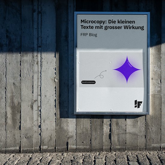 Microcopy: Die kleinen Texte mit grosser Wirkung