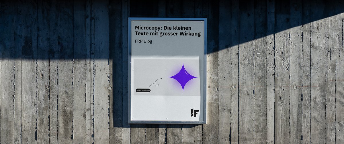 Microcopy: Die kleinen Texte mit grosser Wirkung